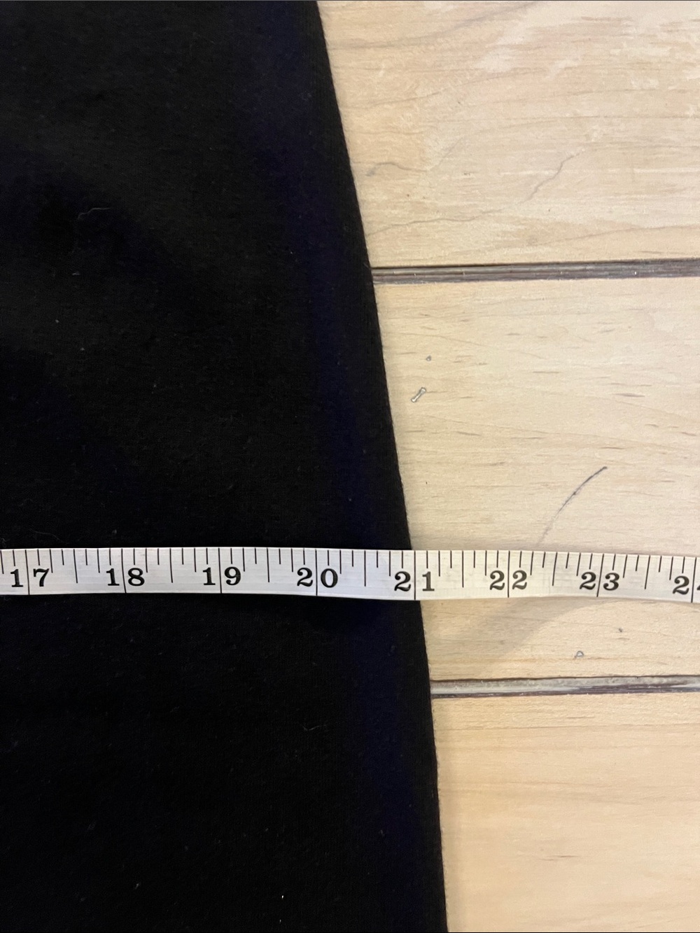 Tommy Hilfiger Black T-Shirt Dress with Light Blue Pocket and Red-White Trim - Picture 8 of 10